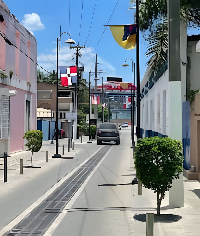 Moderno Apartamento en el Centro para Dos
