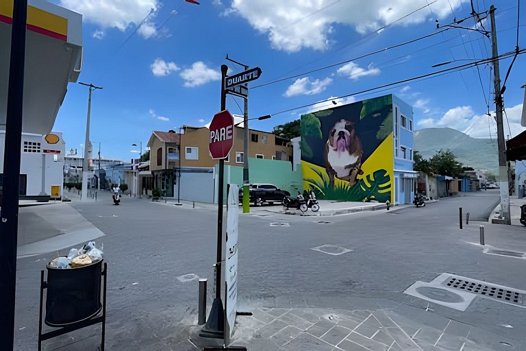 Moderno Apartamento en el Centro para Dos